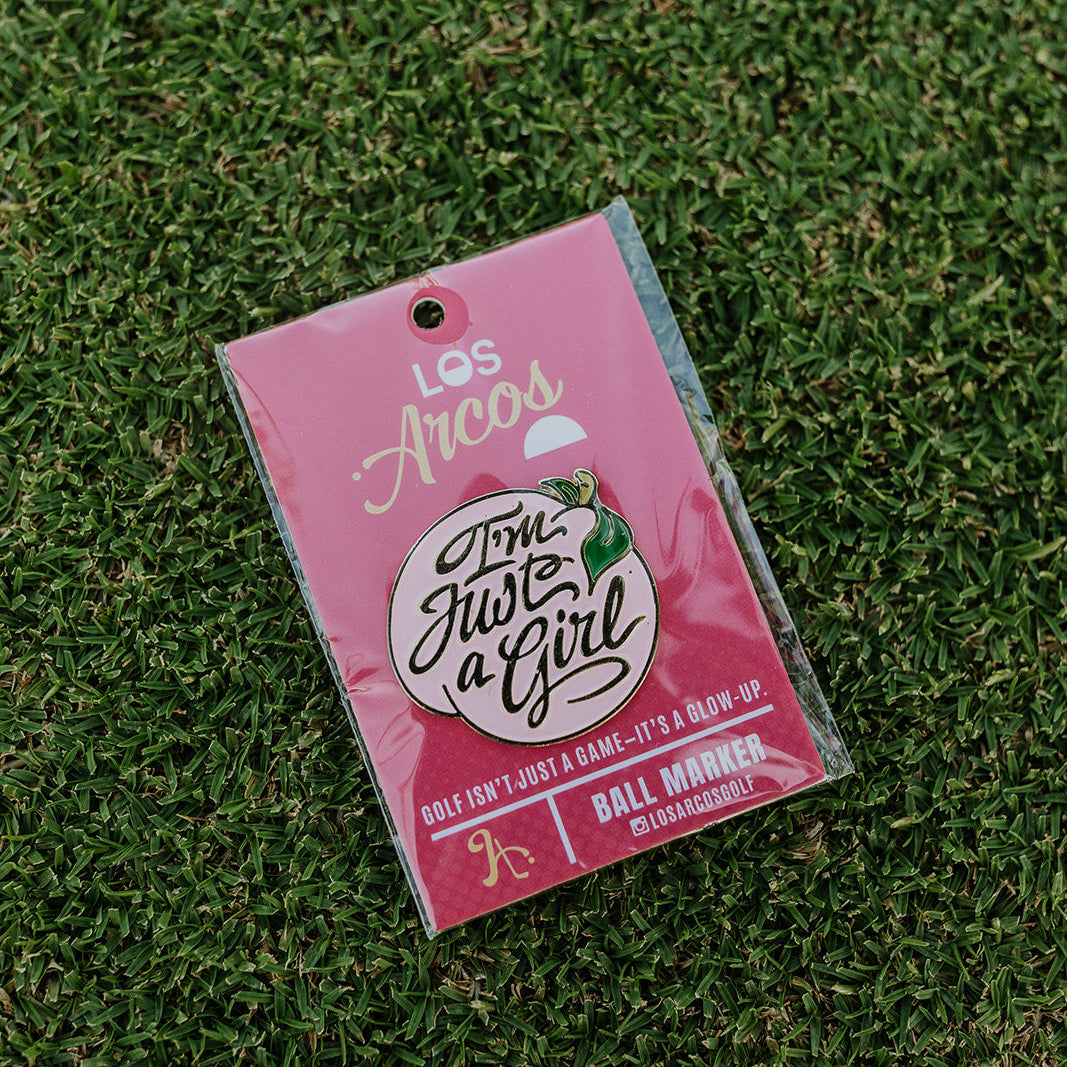 Ball Marker - I'm Just A Girl