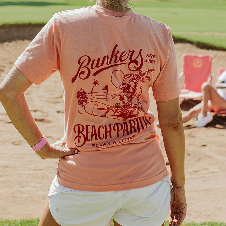 Range Tee - Bunkers Are Just Beach Parties